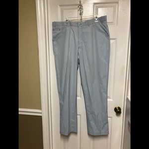 Men Betenly Pants Blue Lightweight Nylon Psnts 40